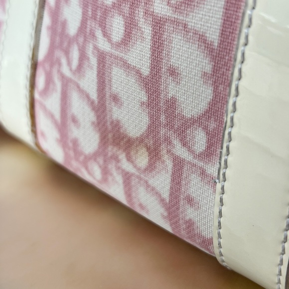 Rare Dior Pastel Pink Boston Bag - Picture 9 of 16